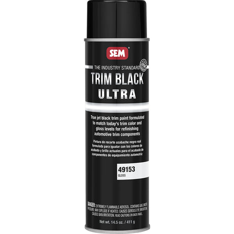 SEM Trim Black Ultra  20oz Aerosol Can  Gloss Finish