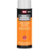 SEM Rubberized Undercoating  24oz Aerosol Can  White