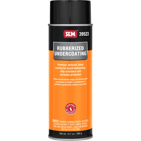 SEM Rubberized Undercoating  24oz Aerosol Can  Black