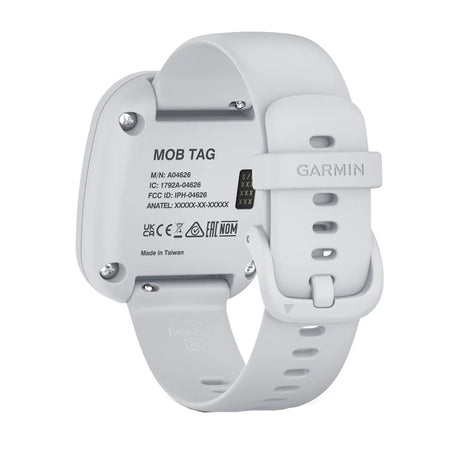 Garmin MOB Tag wWhite Quick Release Band