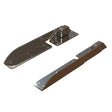 TACO Command Ratchet Hinge  1812  316 Stainless Steel Polished wHard Stop