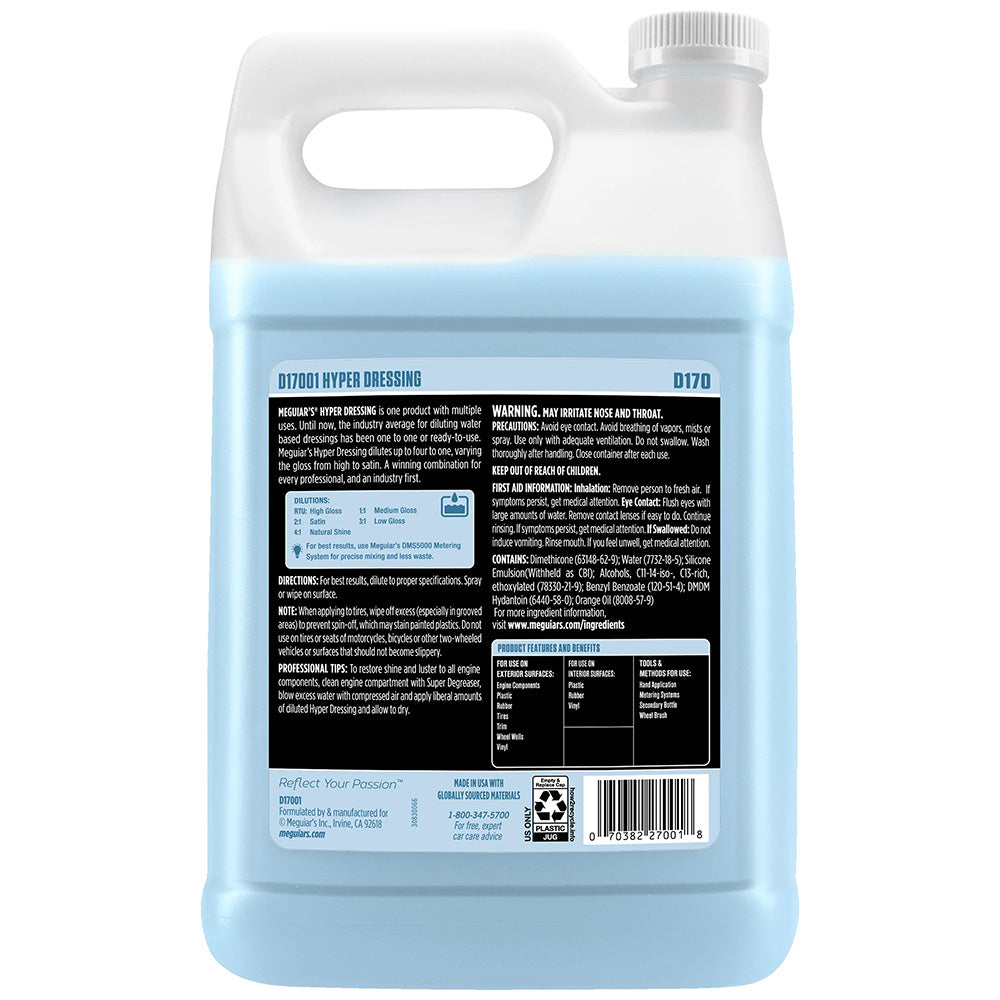 Meguiars Hyper Dressing  1 Gallon
