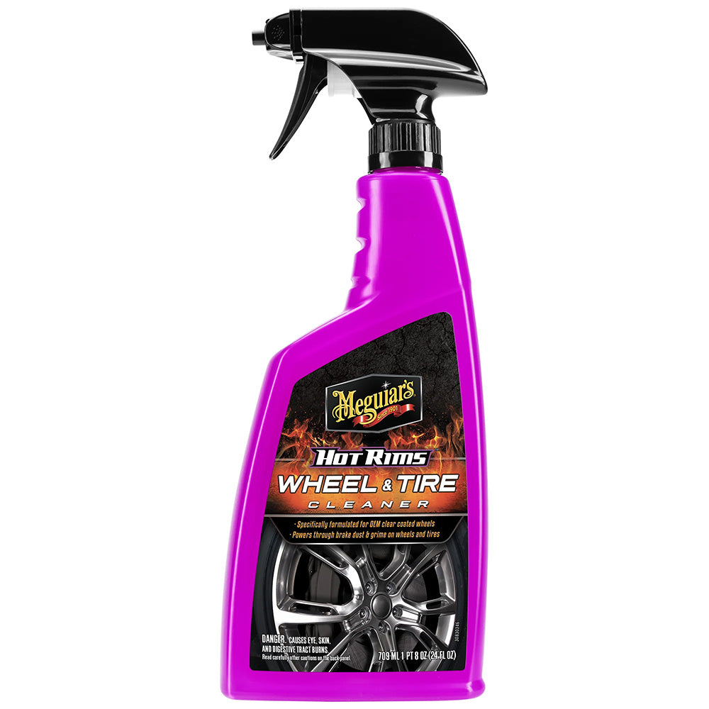 Meguiars Hot Rims Wheel  Tire Cleaner  24oz