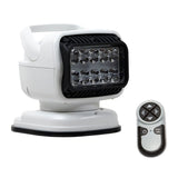 Golight GT Series LED Hybrid Portable Light wPermanent Shoe Mount Handheld Wireless Remote  12V  White 79008GT