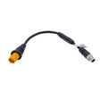 Navico Ethernet Adapter M12 8Pin Male  Yellow 5Pin Female  12
