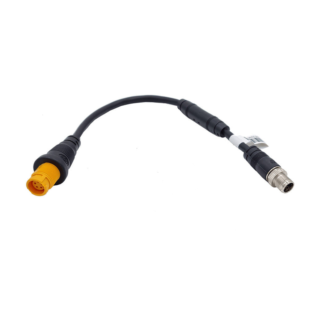 Navico Ethernet Adapter M12 8Pin Male  Yellow 5Pin Female  12