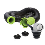Thetford Titan Premium 15 Sewer Hose Kit wUniversal Bayonet Connection  5in1 Sewer Adapter wHandle