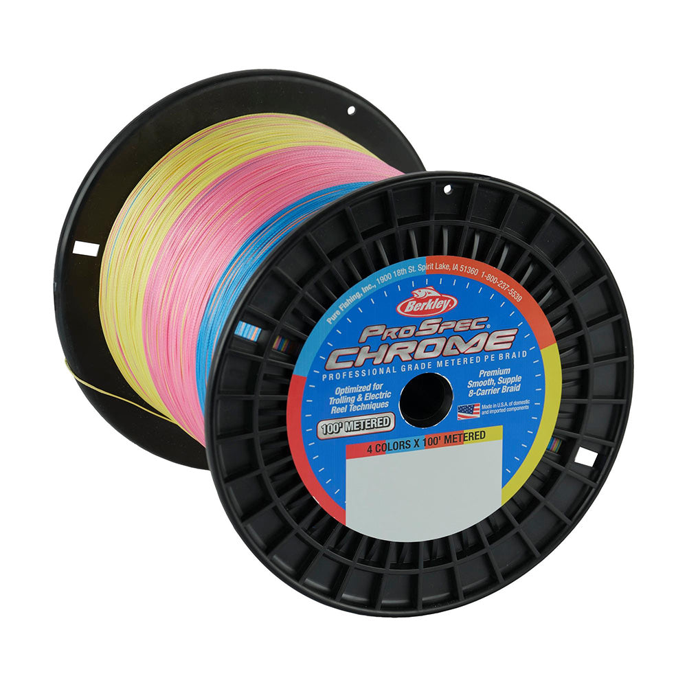 Berkley ProSpec Chrome 4 x 100 Metered Braid  30lb  3500yd