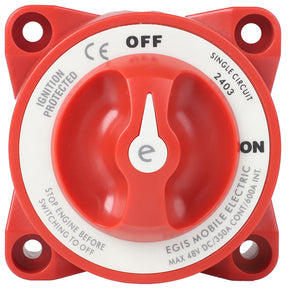 Egis ESeries 350A Battery Switch OffOn