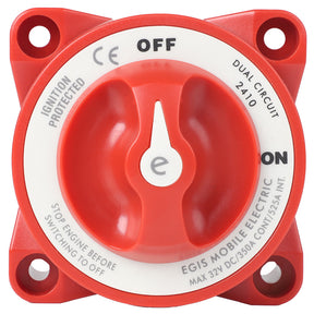Egis ESeries 350A Dual Circuit Battery Switch OffOn