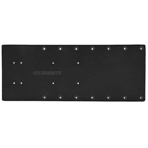 Sea Brackets 20 Straight Trolling Motor Plate  Black