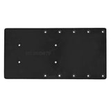 Sea Brackets 16 Straight Trolling Motor Plate fGarmin Kraken  Black