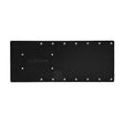 Sea Brackets 18 Straight Trolling Motor Plate fGarmin Kraken  Black