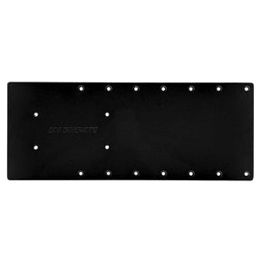 Sea Brackets 20 Straight Trolling Motor Plate fGarmin Kraken  Black