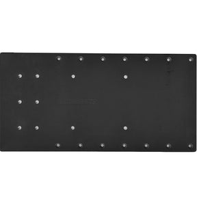 Sea Brackets 20 Straight Trolling Motor Plate fMinn Kota Quest  Black