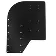 Sea Brackets Small Offset Trolling Motor Plate  Black