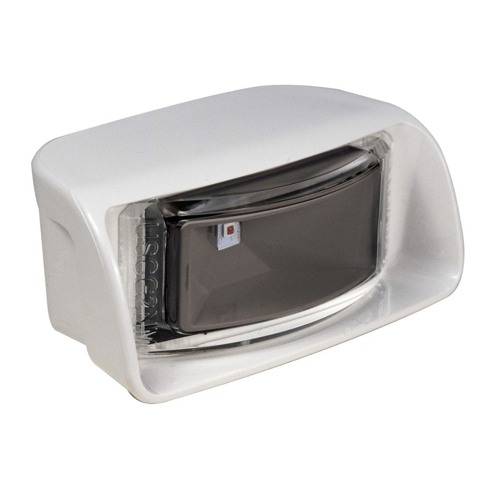 Lumitec Contour DropIn Navigation Light  Port Red  White Housing