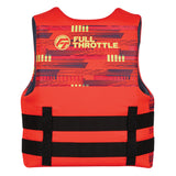 Full Throttle Youth RapidDry Life Jacket  Red