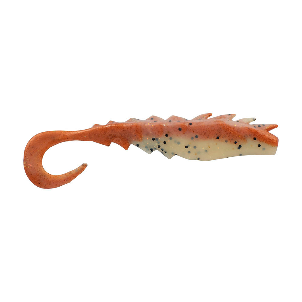 Berkley Gulp Saltwater Nemesis Prawn Curl Tail  4  New Penny