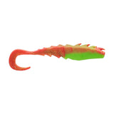 Berkley Gulp Saltwater Nemesis Prawn Curl Tail  4  Nuclear Chicken