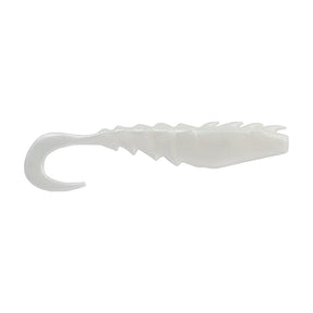 Berkley Gulp Saltwater Nemesis Prawn Curl Tail  5  Pearl White