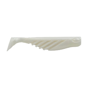 Berkley Gulp Saltwater Ripple Mullet  3  Pearl White GSRM3PW