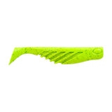 Berkley Gulp Saltwater Ripple Mullet  4  Chartreuse Pepper GSRM4CP