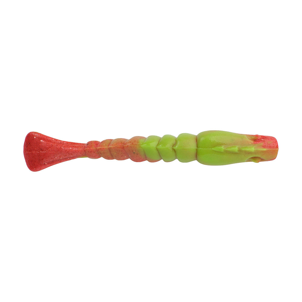 Berkley Gulp Saltwater Turbo Shrimp  4  Nuclear Chicken