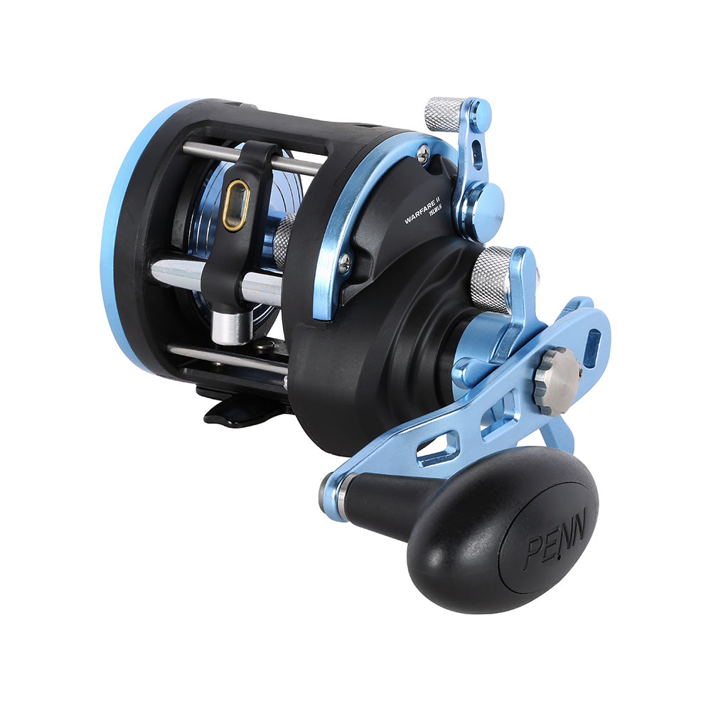 PENN WARII15LWLH Warfare II Level Wind 15 Left Hand Conventional Reel