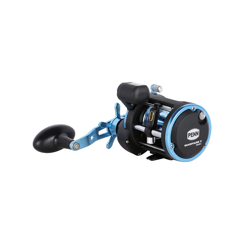 PENN WARII20LWLC Warfare II Level Wind 20 Right Hand Conventional Reel wLine Counter