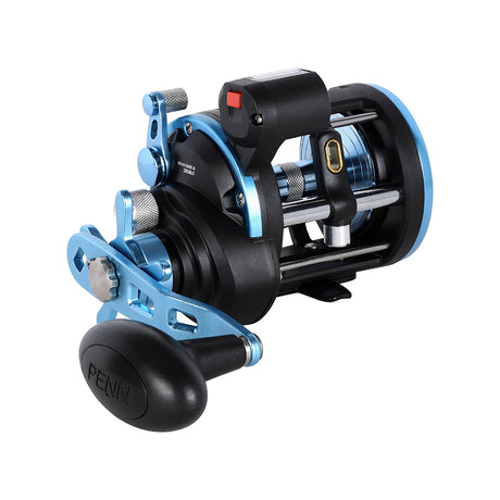 PENN WARII20LWLC Warfare II Level Wind 20 Right Hand Conventional Reel wLine Counter