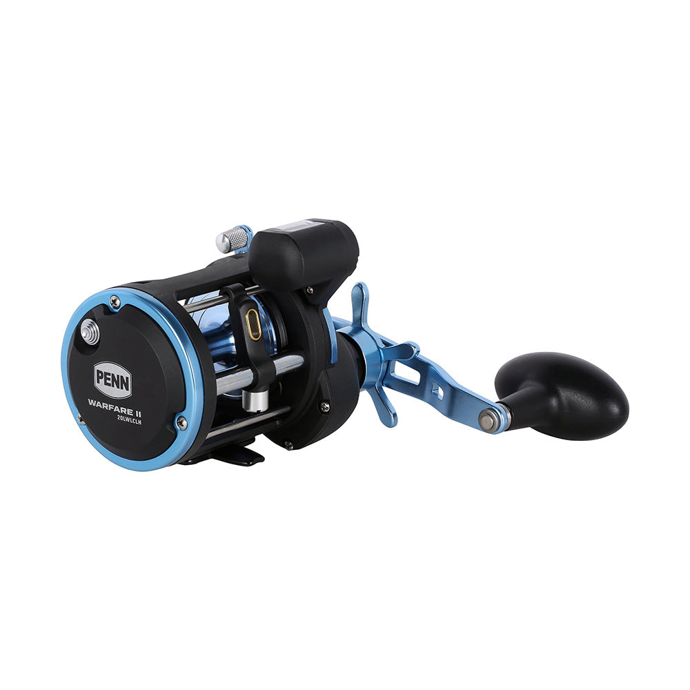 PENN WARII20LWLCLH Warfare II Level Wind 20 Left Hand Conventional Reel wLine Counter