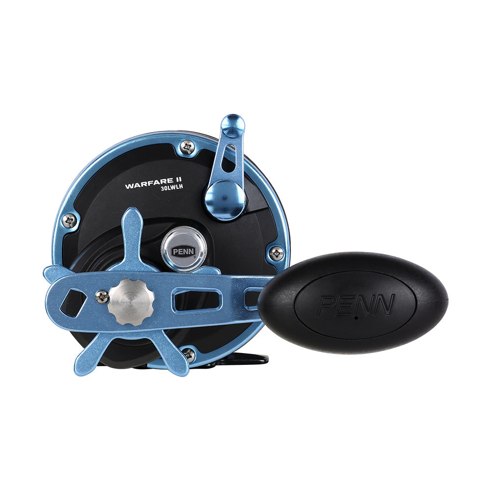 PENN WARII30LWLH Warfare II Level Wind 30 Left Hand Conventional Reel