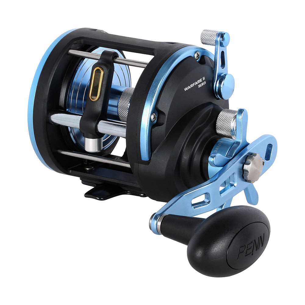 PENN WARII30LWLH Warfare II Level Wind 30 Left Hand Conventional Reel