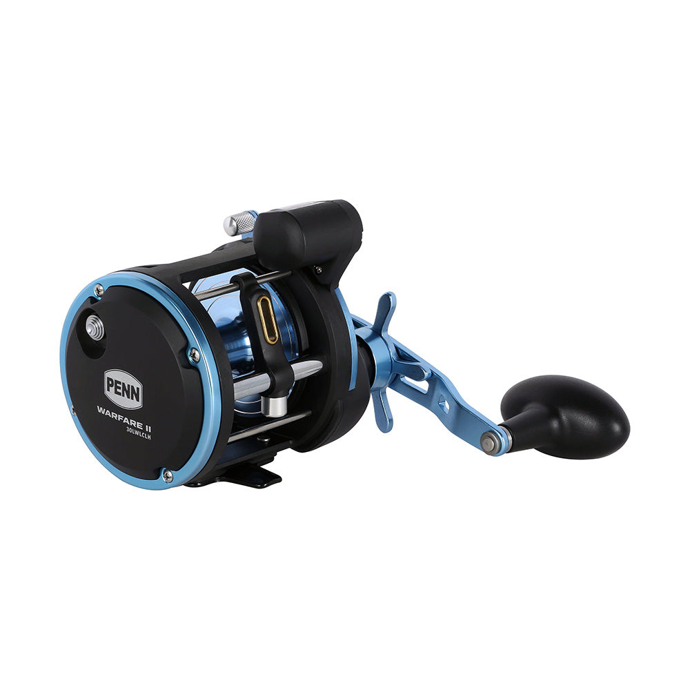 PENN WARII30LWLHLC Warfare II Level Wind 30 Left Hand Conventional Reel wLine Counter