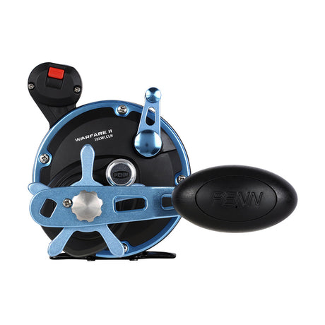 PENN WARII30LWLHLC Warfare II Level Wind 30 Left Hand Conventional Reel wLine Counter