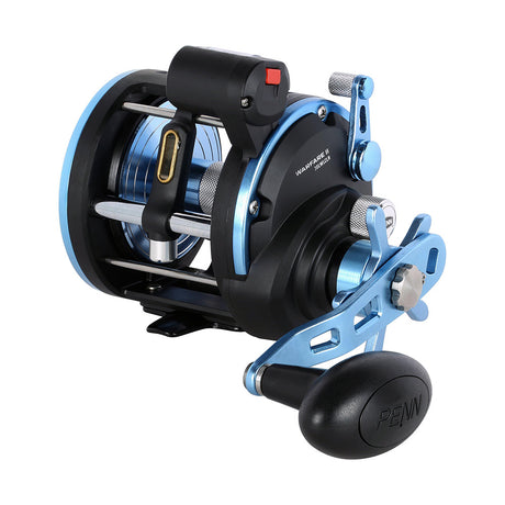 PENN WARII30LWLHLC Warfare II Level Wind 30 Left Hand Conventional Reel wLine Counter