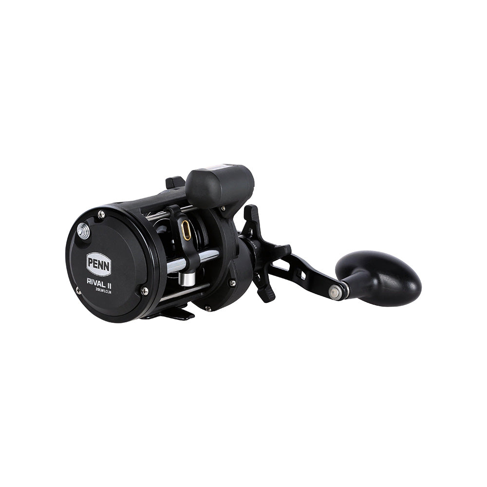 PENN RVLII20LWLCLH Rival II 20 Level Wind Left Hand Conventional Reel wLine Counter