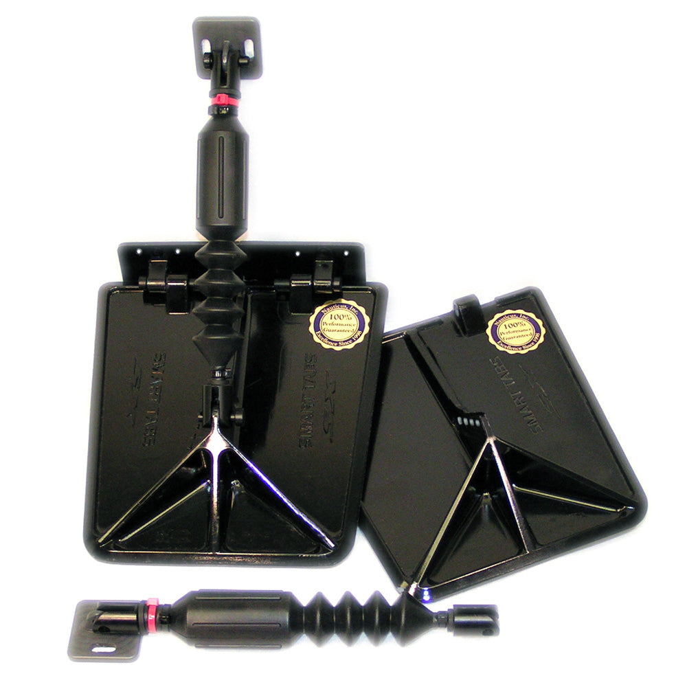 Lectrotab Smart Tab SX Composite Trim Tabs 95 x 10 f1820 Boat w150  240HP  Black
