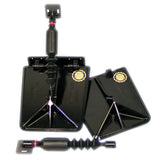 Lectrotab Smart Tab SX Composite Trim Tabs 95 x 10 f1518 Boat w60  135HP  Black
