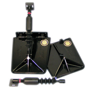Lectrotab Smart Tab SX Composite Trim Tabs 95 x 10 f1518 Boat w60  135HP  Black