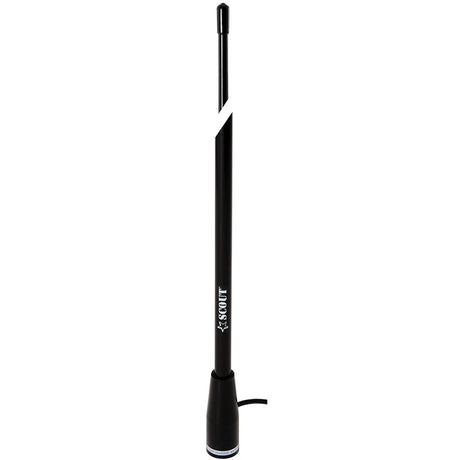 Scout 5 Black VHF Antenna 3dB Nylon Ferrule w5M RG58 Coax KS22
