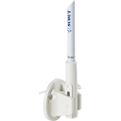 Scout 5 White VHF Antenna 3dB Lift  Lay Mount w5M RG58