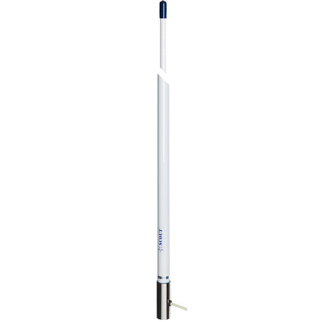 Scout 8 White VHF Antenna 6dB Stainless Steel Ferrule w5M RG58 Coax Includes PL259 KS42