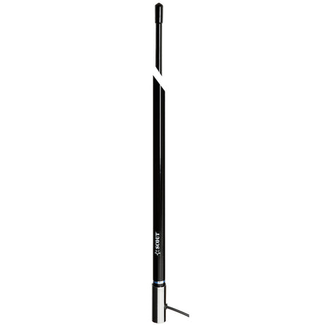 Scout 8 Black VHF Antenna 6dB Stainless Steel Ferrule w5M RG58 Coax Includes PL259 KS42