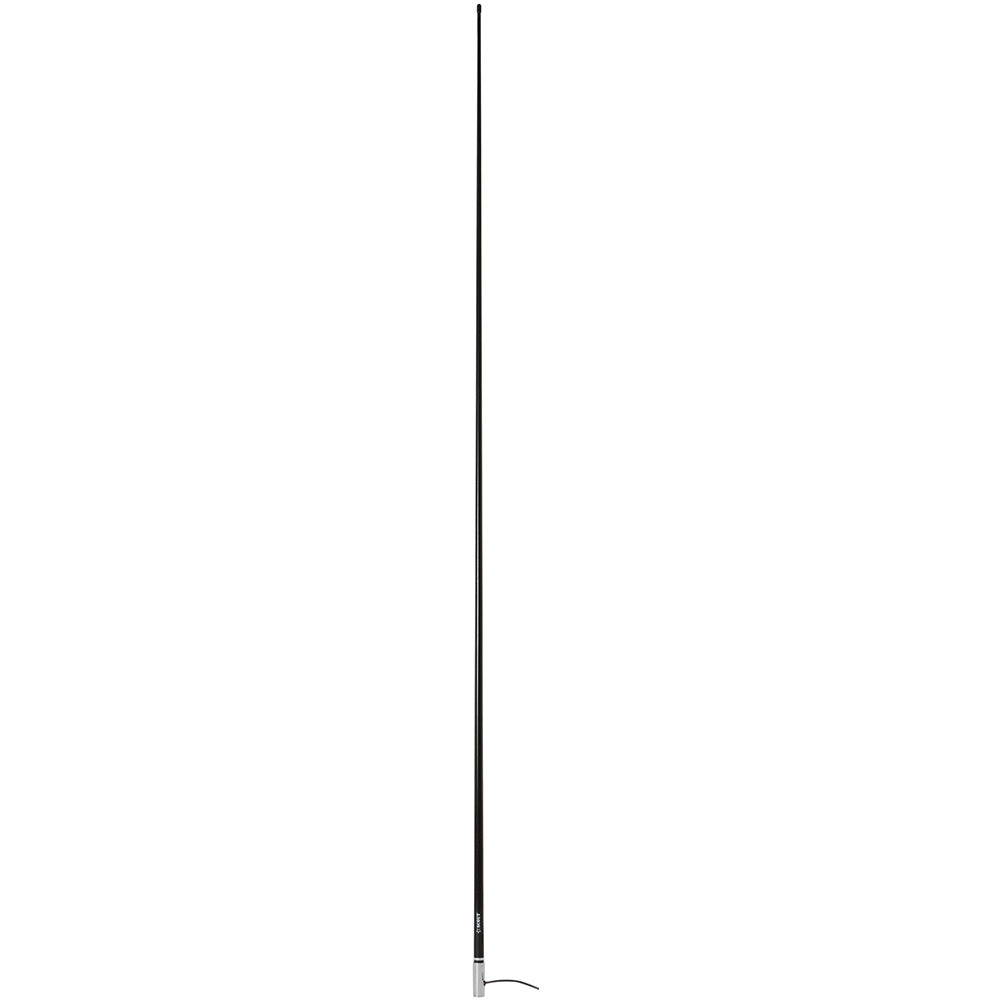 Scout 8 Black VHF Antenna 6dB Stainless Steel Ferrule w5M RG58 Coax Includes PL259 KS42
