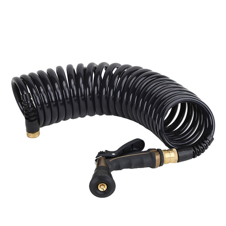 HoseCoil Commercial Pilot PRO 25 Hose Kit wBoat Bumper Metal Body Nozzle