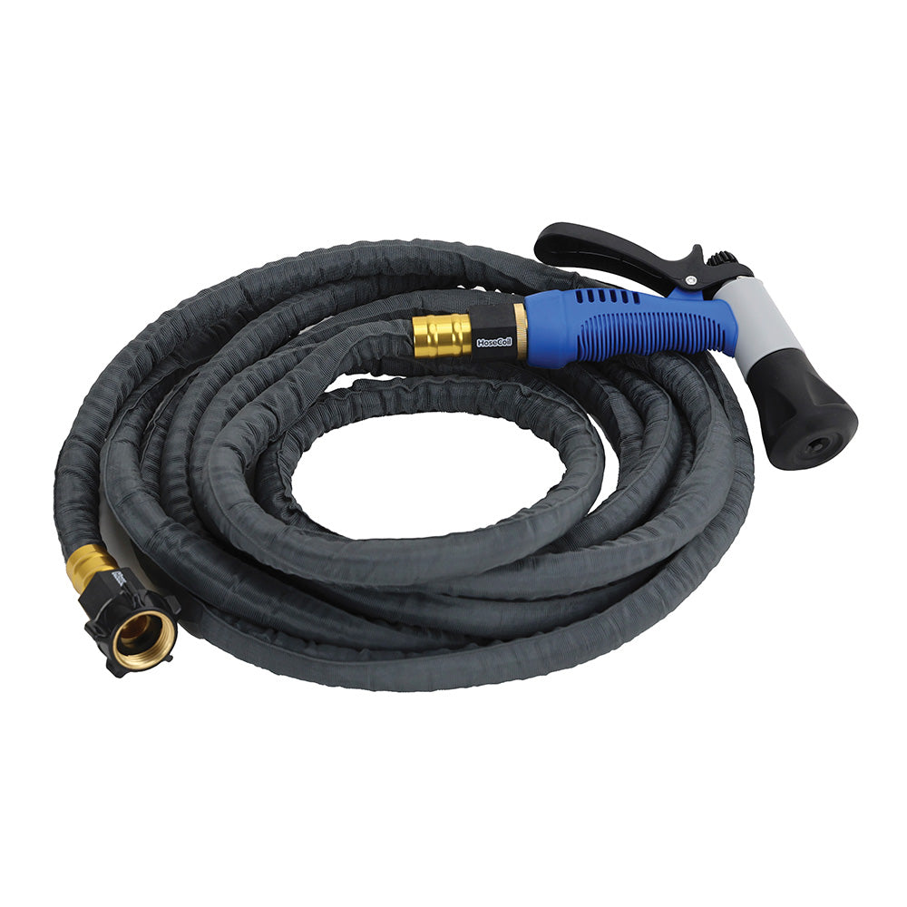 HoseCoil 20 Stainless Steel PRO Hose Kit wBoat Bumper Plastic Body Nozzle