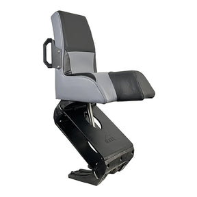 Shark EPIC Seat wFlex Suspension  Grey Vinyl  Regular Handle