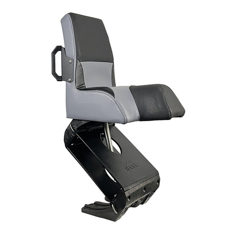 Shark EPIC Seat wFlex Suspension  Grey Vinyl  Regular Handle